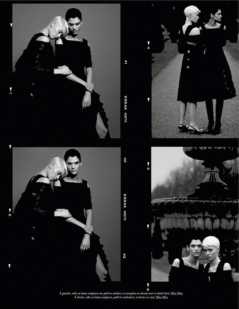 Photo Vogue Paris February 2020 by Alasdair McLellan