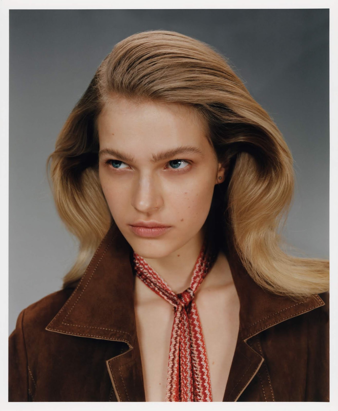 Aivita Muze in Vogue Poland April 2020 by Marcin Kempski