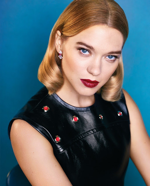Léa Seydoux in Town & Country April 2020 by Max Vadukul