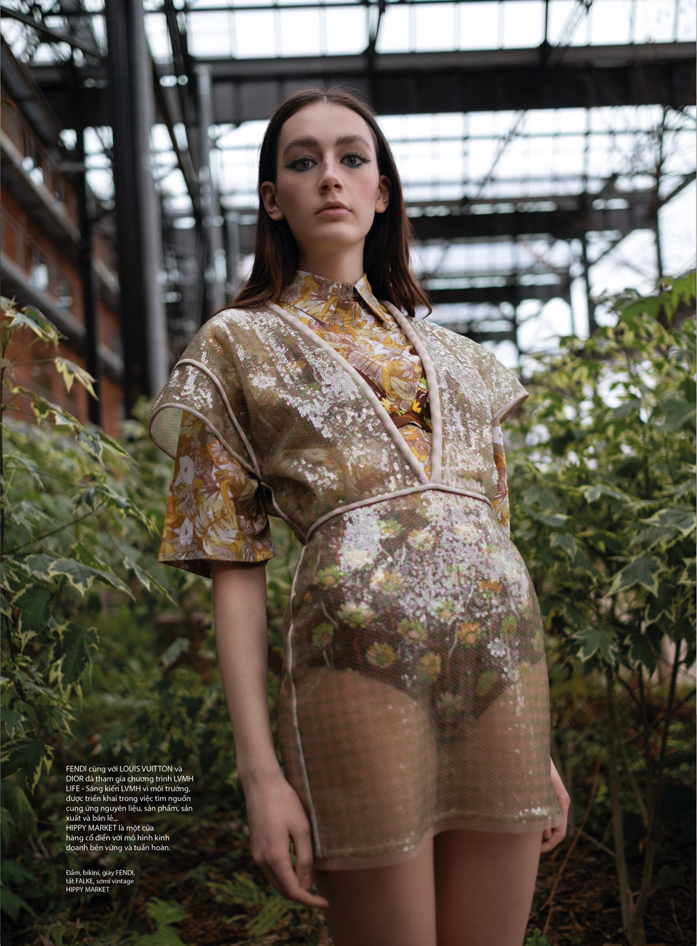 Parker Wales in Elle Vietnam April 2020 by Benjamin Kanarek