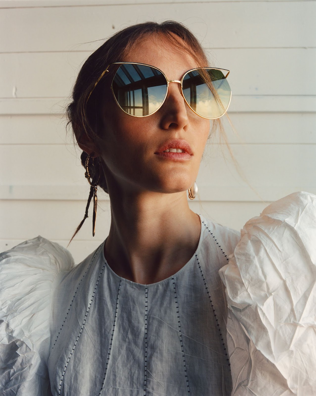 Alexander McQueen: Ad Campaign Spring/Summer 2020: Felice Nova Noordhoff, Imaan Hammam & Vivien Solari by Jamie Hawkesworth