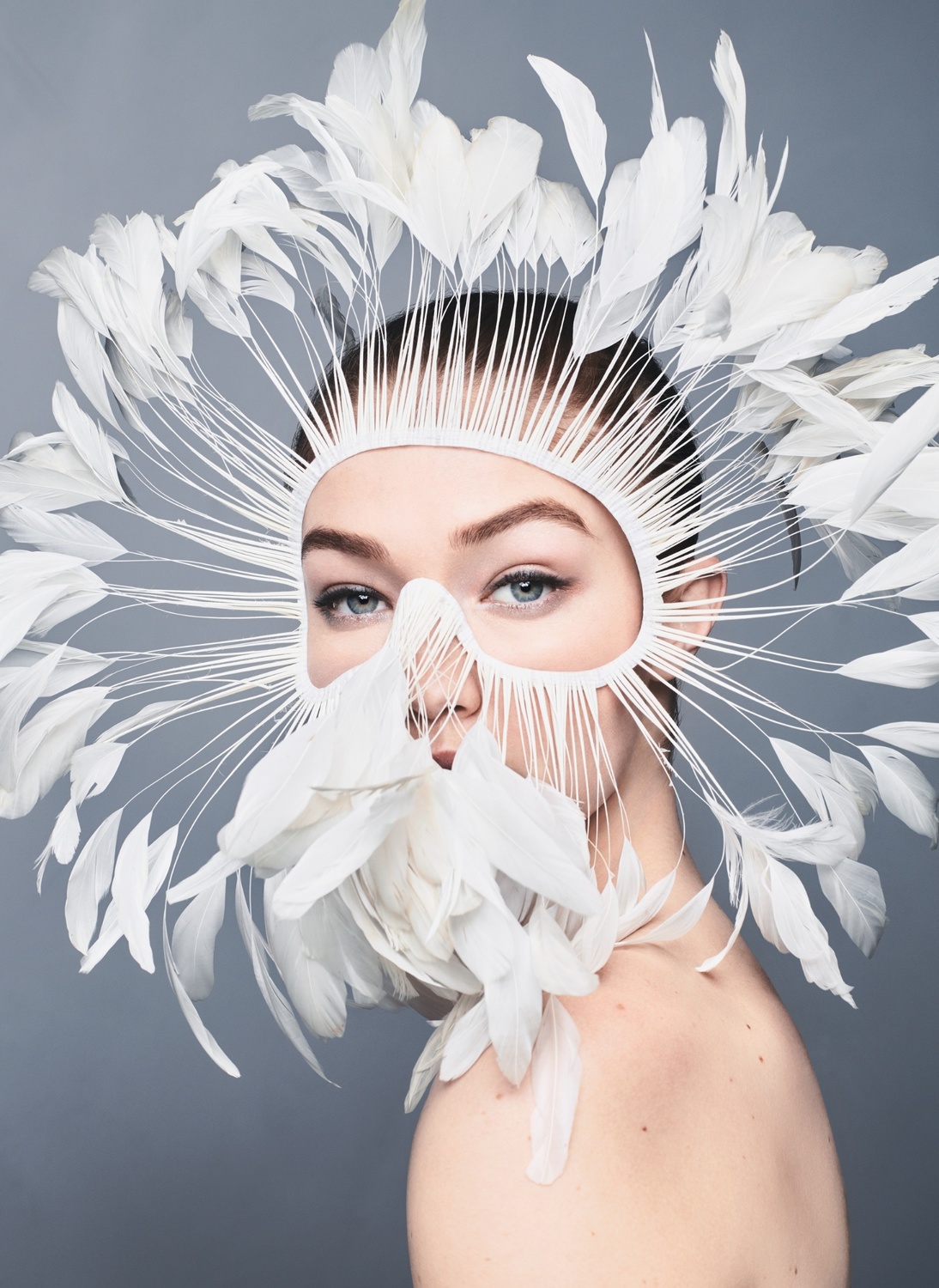 Gigi Hadid in Harper's Bazaar USA April 2020 by Solve Sundsbo