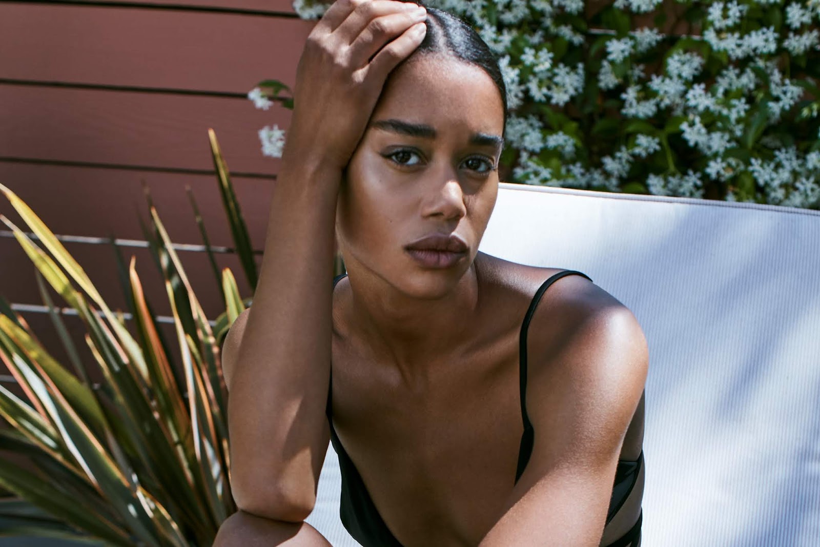 Laura Harrier in PorterEdit June 1st, 2020 by Sonia Szóstak